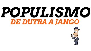 Populismo no Brasil De Dutra à Ditadura Militar 19461964 [upl. by Scarito261]