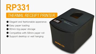 NP331A POS Printer Setting Configuration Tutorial [upl. by Han640]