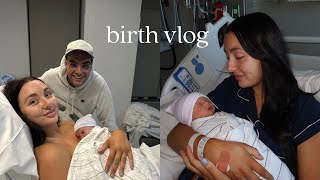 getting induced at 37 weeks… labor and delivery vlog [upl. by Cate580]