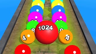 2048 Colors Ball Run 💸🎱❤️MAX LEVELS All Levels Gameplay Walkthrough Android iOS NEW UPDATE [upl. by Ayikaz]