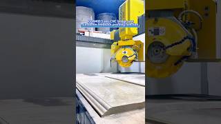 Profiling function feedback from customers for OMC 5 axis CNC bridge saw stonemachine [upl. by Nnylatsyrc934]