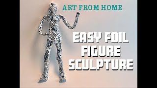 Foil Human Figure Sculpture [upl. by Robillard]