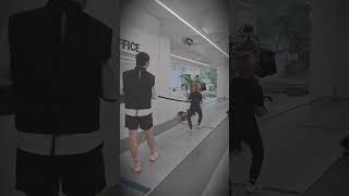 NS FENCING TRAININGFOIL FENTE 엔에스펜싱 훈련 팡트shorts [upl. by Soloman]