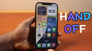 How to Enable or Disable HandOff on iPhone on iOS 18 [upl. by Auof661]