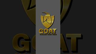 Goat logo design tutorial using Adobe illustrator graphicdeisgn shorts [upl. by Celisse627]