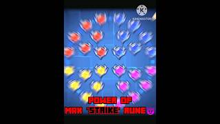 Bedwars Power Of STRIKE Rune ✨☠️ blockmango mattsunbg video shorts [upl. by Judith]