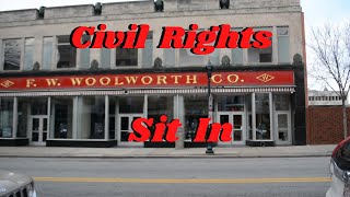 Woolworths Civil Rights Lunch Counter Sit In [upl. by Atinoj]