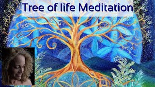 Tree of life guided meditation connecting you to the cosmos and earth become lit up and happy [upl. by Yboj692]