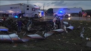 Arkansas Tornado Town of Vilonia Hit Hard [upl. by Andris662]