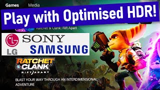 Ratchet amp Clank Rift Apart HDR Analysis  Best PS5 Settings for LG Sony amp Samsung TV [upl. by Aitropal936]