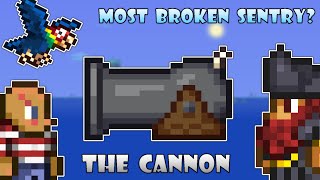 One of the Most Broken Terraria Sentries  The Pirate Cannon [upl. by Gregg]