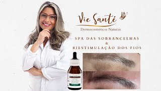 Bioestimulação de Sobrancelha com a Profª Rosi Barros com uso do Micro Hair Intense Vie Santé [upl. by Schweitzer]