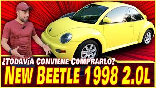 VW Beetle 20 1998  Compramos este auto en 2023 valdrá la pena  Fallas y Virtudes Volkswagen [upl. by Millicent]