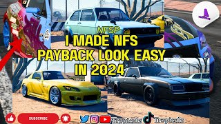 I Made NFS Payback Look EASY in 2024 Drift 100000 [upl. by Nnarefinnej]