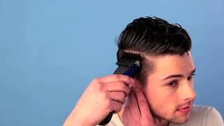 Tutoriel coiffure homme  coupe Undercut avec dégradé avec la tondeuse cheveux Precison Cut HC5900 [upl. by Lartnom]