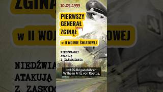 Pierwszy generał który zginął w II wojnie światowej  Niedźwiadki atakują historia wojna polska [upl. by Ellienad]