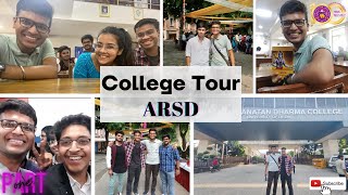 ARSD College Tour  Atma Ram Sanatan Dharma College University of Delhi  ARSD Vlog  DU  Part 1 [upl. by Isahella10]