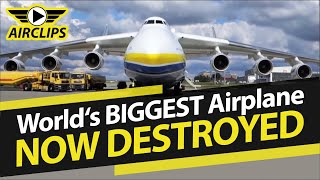 Antonov 225 Mriya ULTIMATE MOVIE about flying worlds largest airplane AirClips full flight series [upl. by Demahom928]