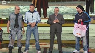 I Gomorroidi con Pietro Savastano  I Ditelo Voi  Made in Sud 03052017 [upl. by Metts]