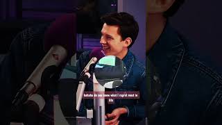 Tom Hollands biggest regretshorts tomholland hollywood actor spiderman Marvel SpiderMan4 [upl. by Sidalg]