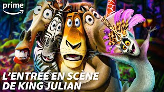 Voici KING JULIAN   Madagascar  Prime Video [upl. by Nohtanoj935]