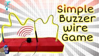 How to make buzzwire game diy tech2craft [upl. by Yendic]