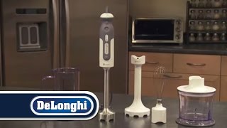 DeLonghi Triblade Hand Blender with Variable Speeds model DHB723 [upl. by Mcnamee]