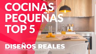 COCINAS PEQUEÑAS ¡Para cualquier piso [upl. by Wester]