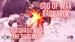 God of War Ragnarok Gameplay Yggdrasil Rift Midguard Shores of Nine The Oarsmen [upl. by Enileuqkcaj]