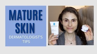 MATURE SKIN CARE A DERMATOLOGISTS TIPS DR DRAY [upl. by Enelec157]