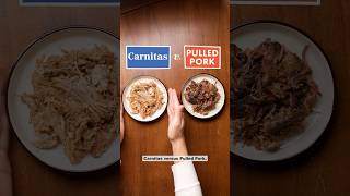 Carnitas vs Pulled Pork What’s the difference [upl. by Marilou868]