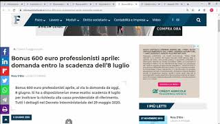 Focus su contributi a fondo perduto in attesa del decreto attuativo e altre notizie [upl. by Bathilda]