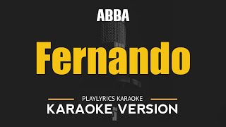 FERNANDO  ABBA HD Karaoke [upl. by Siram896]