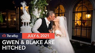 Gwen Stefani and Blake Shelton are married [upl. by Aniluj]