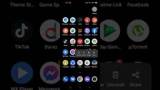 Realme 8  How to enable full screen while playing games [upl. by Anaig]