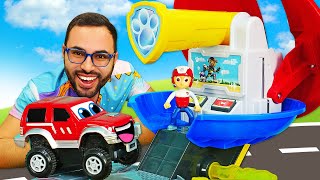 ¡A jugar con coche de juguete y Ryder Play Time Vídeo para niños [upl. by Lilla]