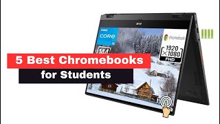 5 Best ChromeBook for Students in 2024 [upl. by Llertnahs]