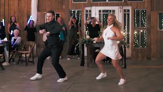 Surprise wedding dance from Bride amp Groom wait til the end [upl. by Bud]