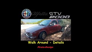 Alfa Romeo Alfetta GTV 2000  Walk Around amp Details [upl. by Kallista]