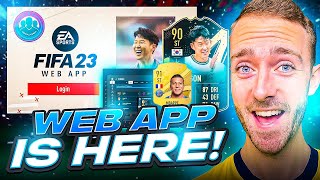 The Web App is HERE FIFA 23 [upl. by Eeleak]