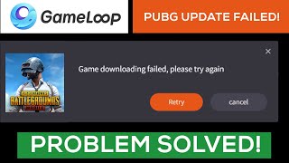 Gameloop  Game downloading failed please try again FIXED 2024 [upl. by Sanfourd]