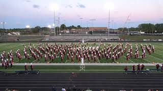 91424  Christiansburg High School Exhibition Festival of Bands [upl. by Sesom871]