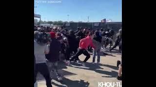 Fans to Astroworld Festival get pushed down while getting in [upl. by Venuti]