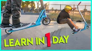 5 SCOOTER TRICKS YOU CAN LEARN IN ONE DAY [upl. by Nevad]