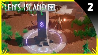 LENS ISLAND EA Gameplay Español  DESBLOQUEANDO LA PRIMERA MAZMORRA 2 [upl. by Aniwde804]