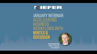 Accelerating business workflows with Nintex and DocuSign [upl. by Bruns394]