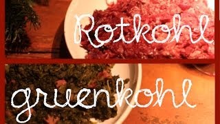 Weihnachtsmenü Teil II  Rotkohl und Grünkohl  Beilagen  Episode 26 Weihnachten [upl. by Castorina]