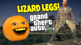 Annoying Orange  GTA V LIZARD LEGS [upl. by Kanter]