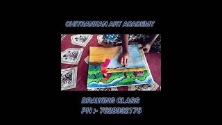 chitrankan Art academy drawing class udaipur gomati Tripura pH 7628032176 [upl. by Lexa]