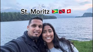 🇹🇹🇬🇾WE ARE HEADING TO ST MORITZ SWITZERLAND🇨🇭family travel vacation2024 triniyoutuber fun [upl. by Assile718]